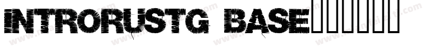 introrustg base字体转换